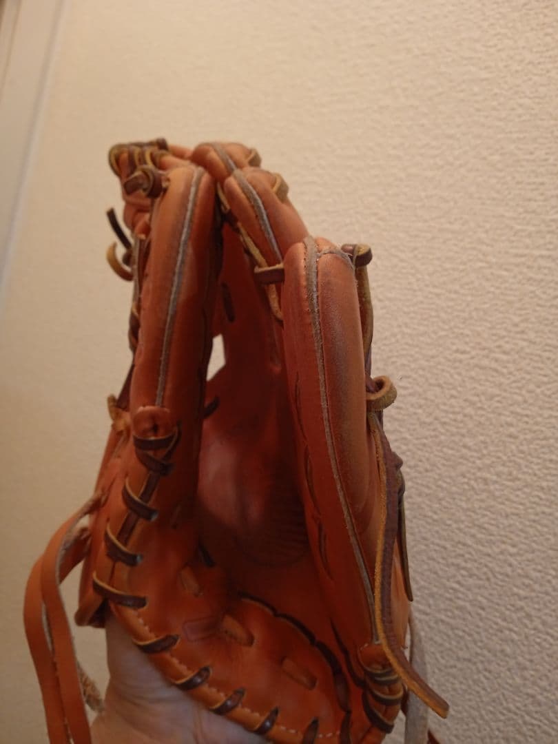 Slugger Aggressive 硬式グローブ オレンジ 大人用
