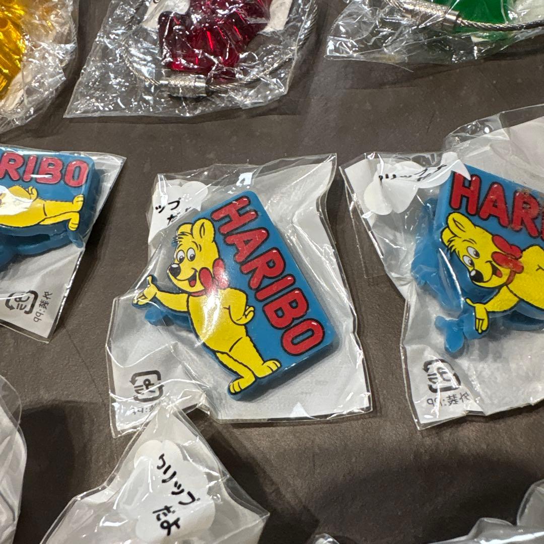 HARIBO キーホルダー&クリップ6個セット