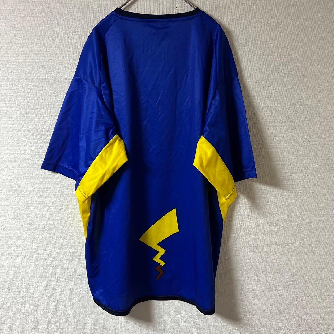 ポケモン × 横浜Denaベイスターズ/ピカチュウ プラクティスTシャツ/ブルー
