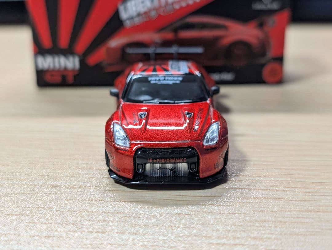 MINI-GT　4台セット LBWK HKS カルソニック