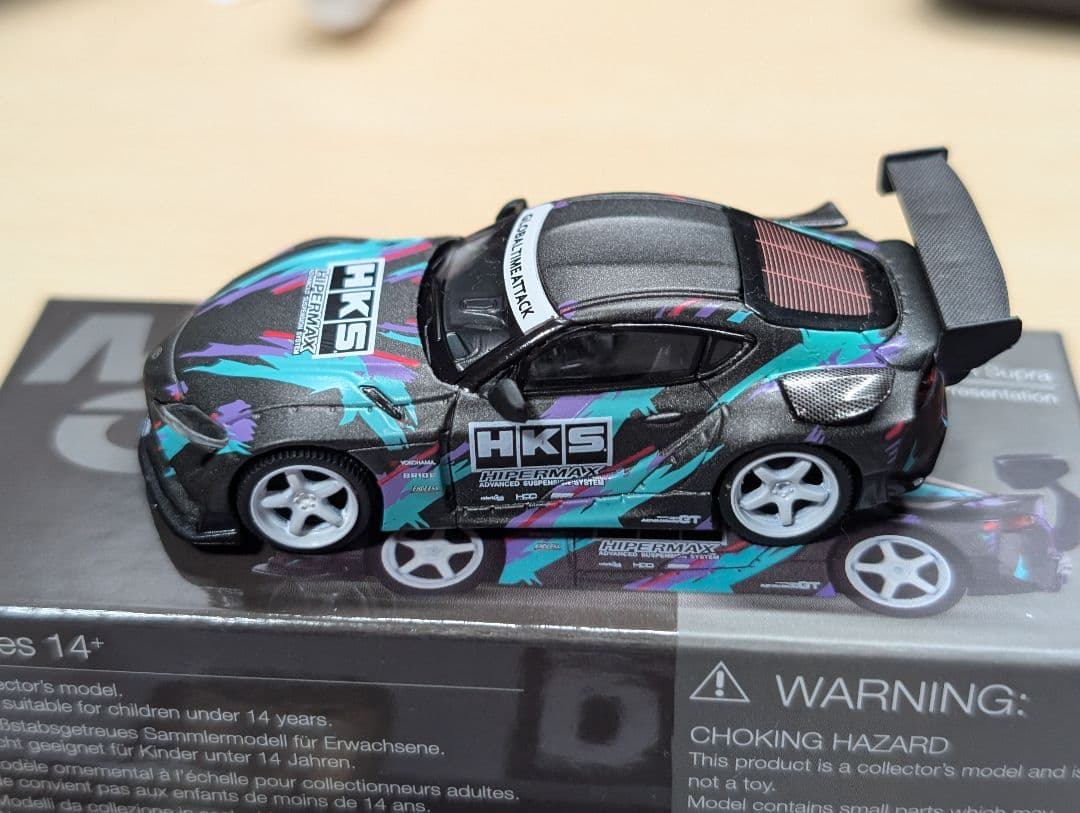 MINI-GT　4台セット LBWK HKS カルソニック