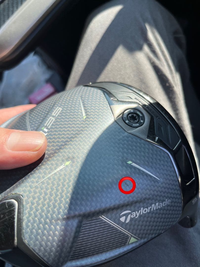 訳アリ TaylorMade Qi35 Core ドライバー 9.0°単品