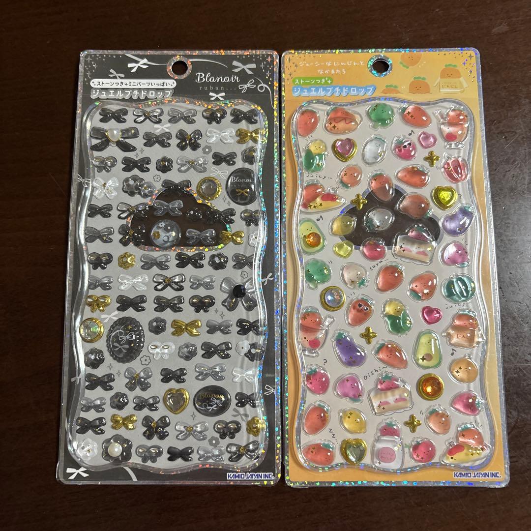 ストーンつき　ジュエルプチドロップ　10枚セット まとめ売り　正規品