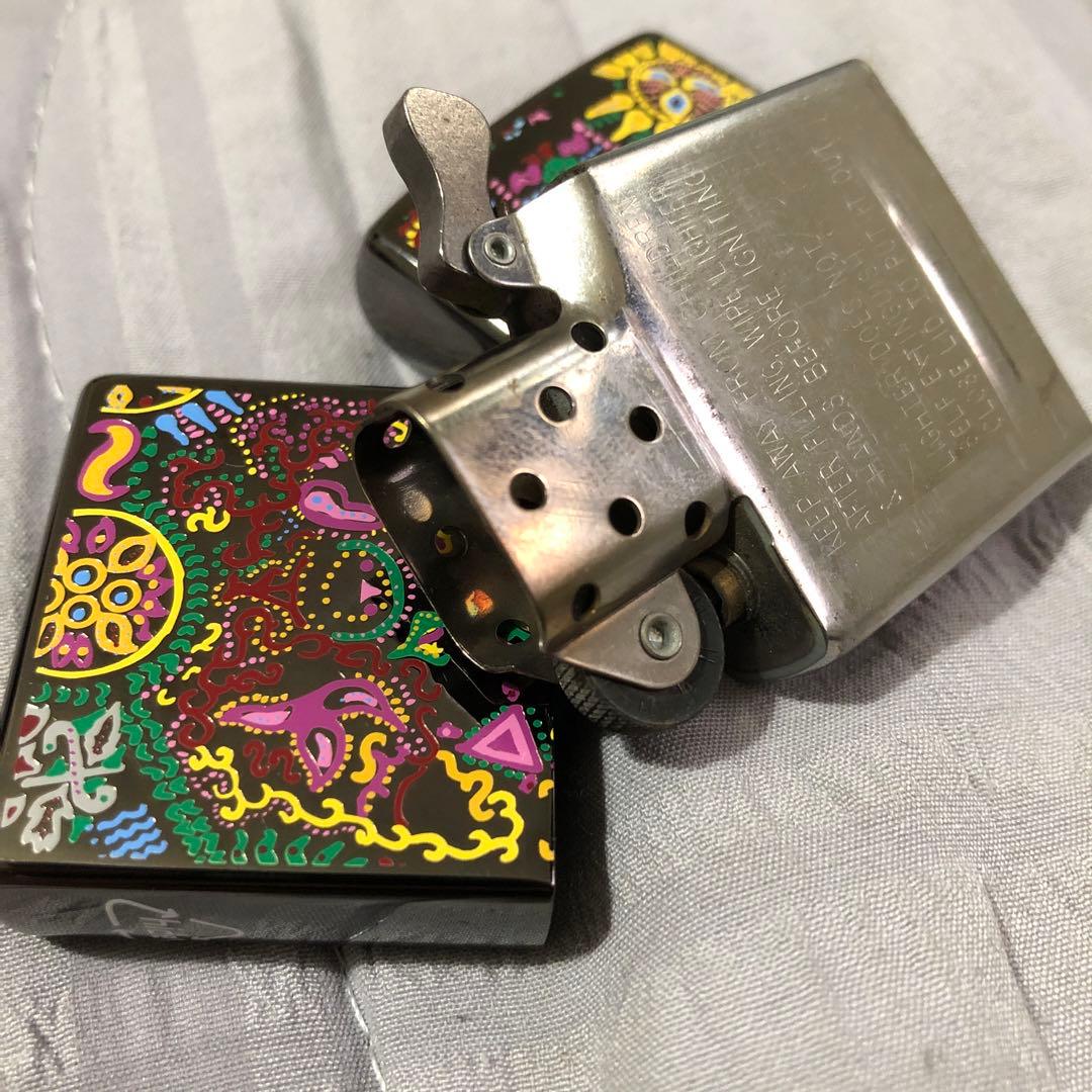 【hide】zippo 激レア　ペイズリー柄　オイルライター 限定 ジッポ