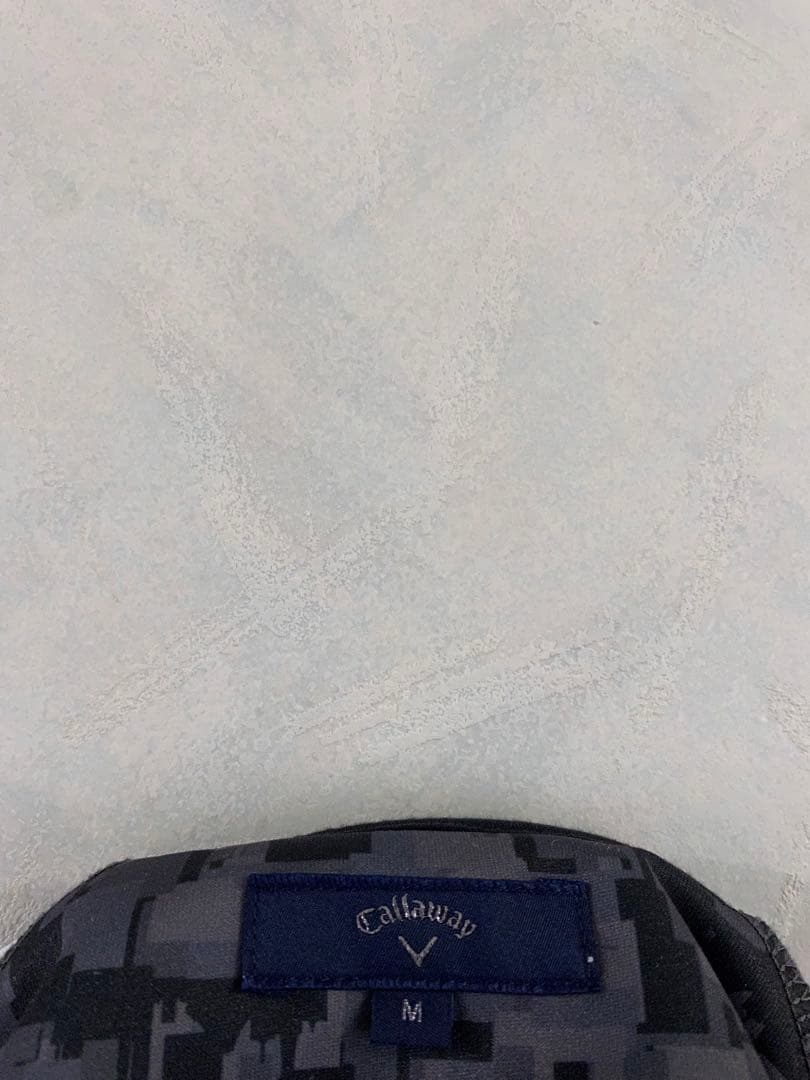 美品 Callaway デジカモダンボールスウェットパーカー サイズM メンズ