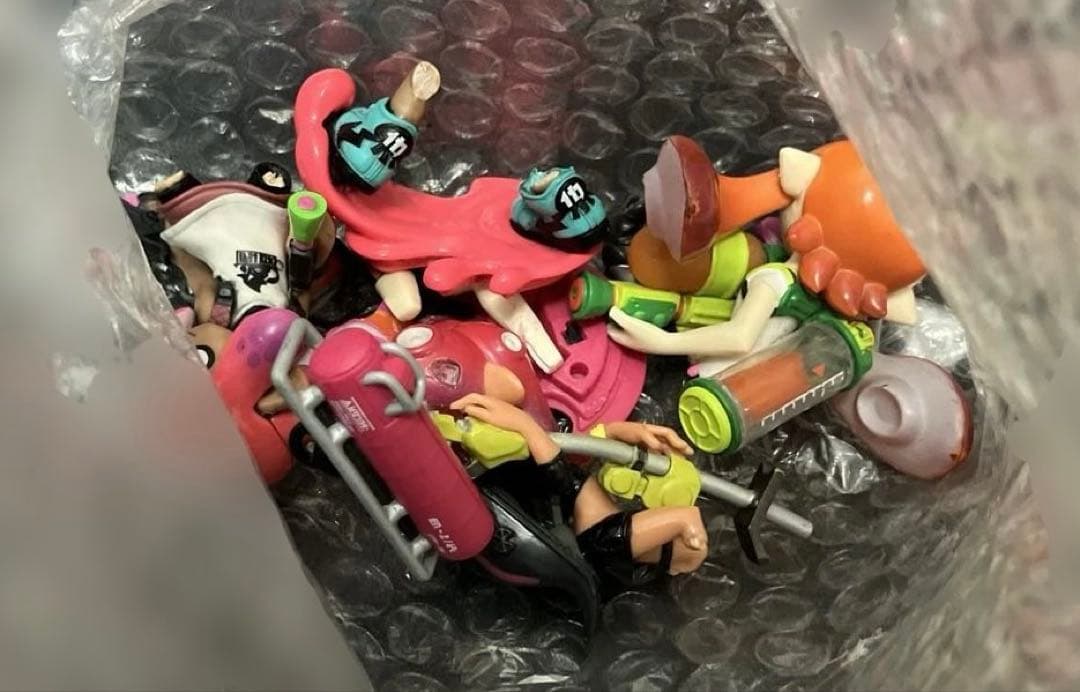 スプラトゥーン　amiibo 訳あり人気ガール　ホタル　アオリ　ヒメ　イイダ