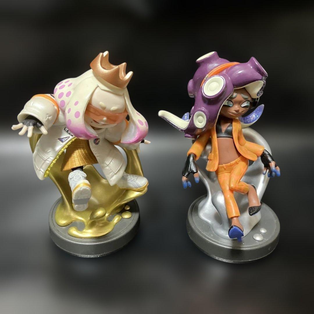 スプラトゥーン　amiibo 訳あり人気ガール　ホタル　アオリ　ヒメ　イイダ