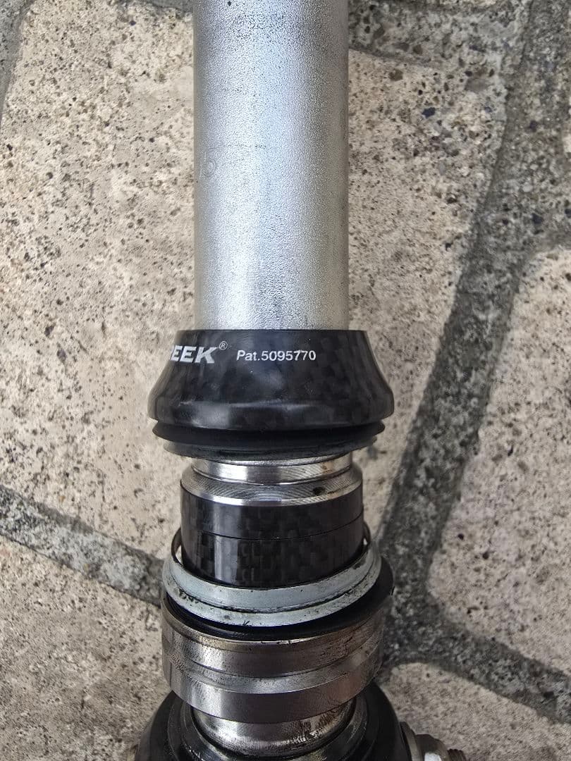 自転車フロントハンドとフォーク