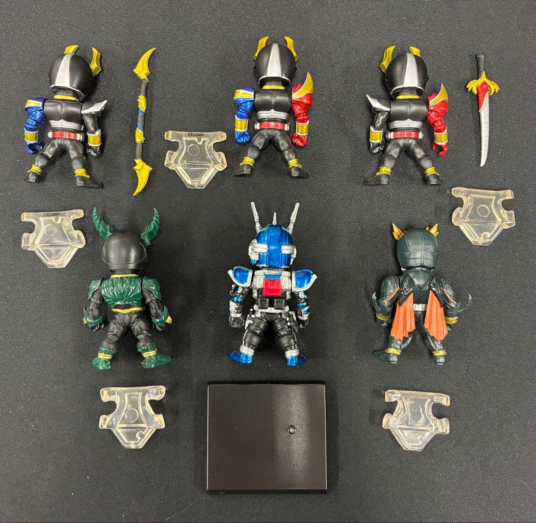 仮面ライダーコンバージ　アギト　ギルス　G3-X他　6体