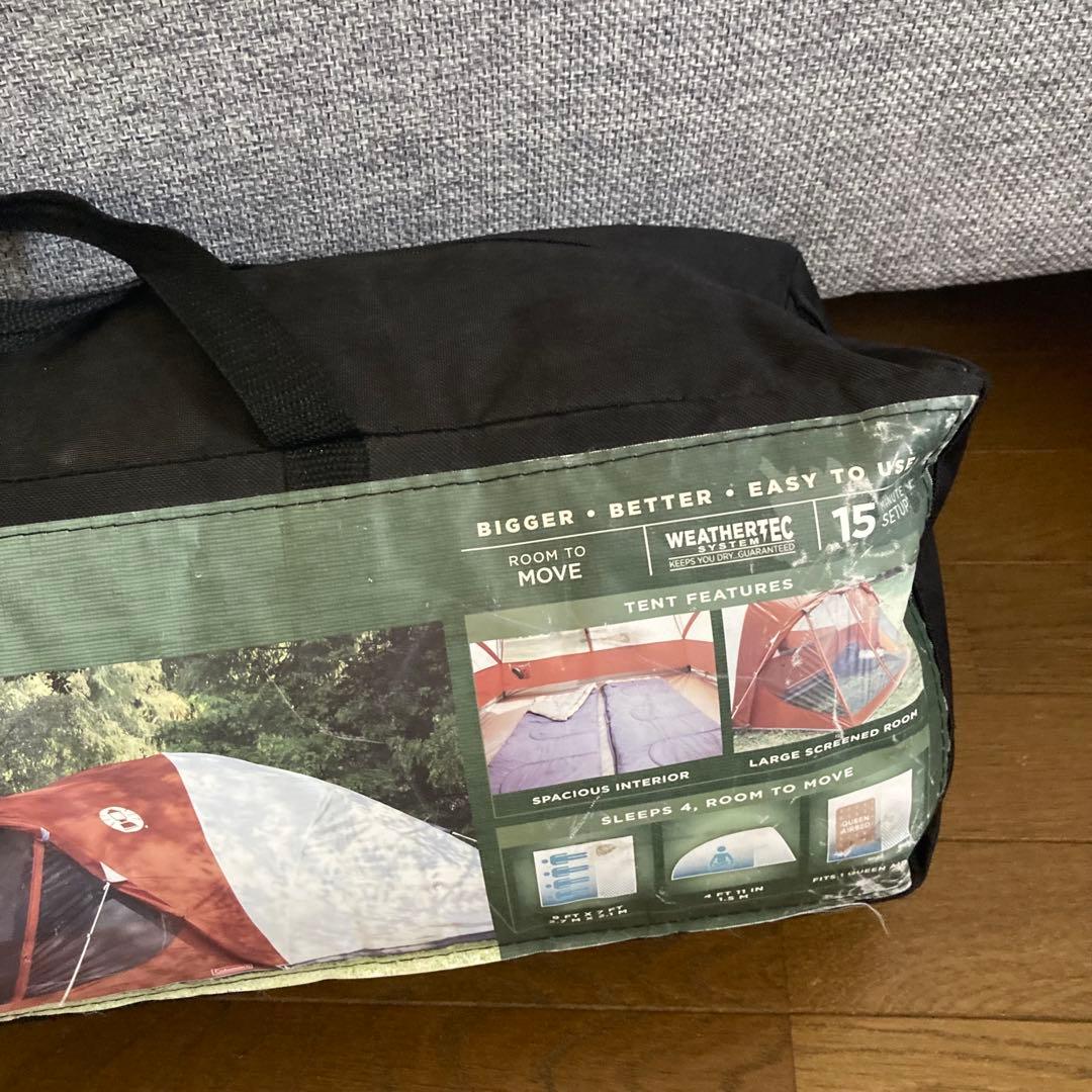 Coleman コールマン4-Person テント2.7m x 2.1m