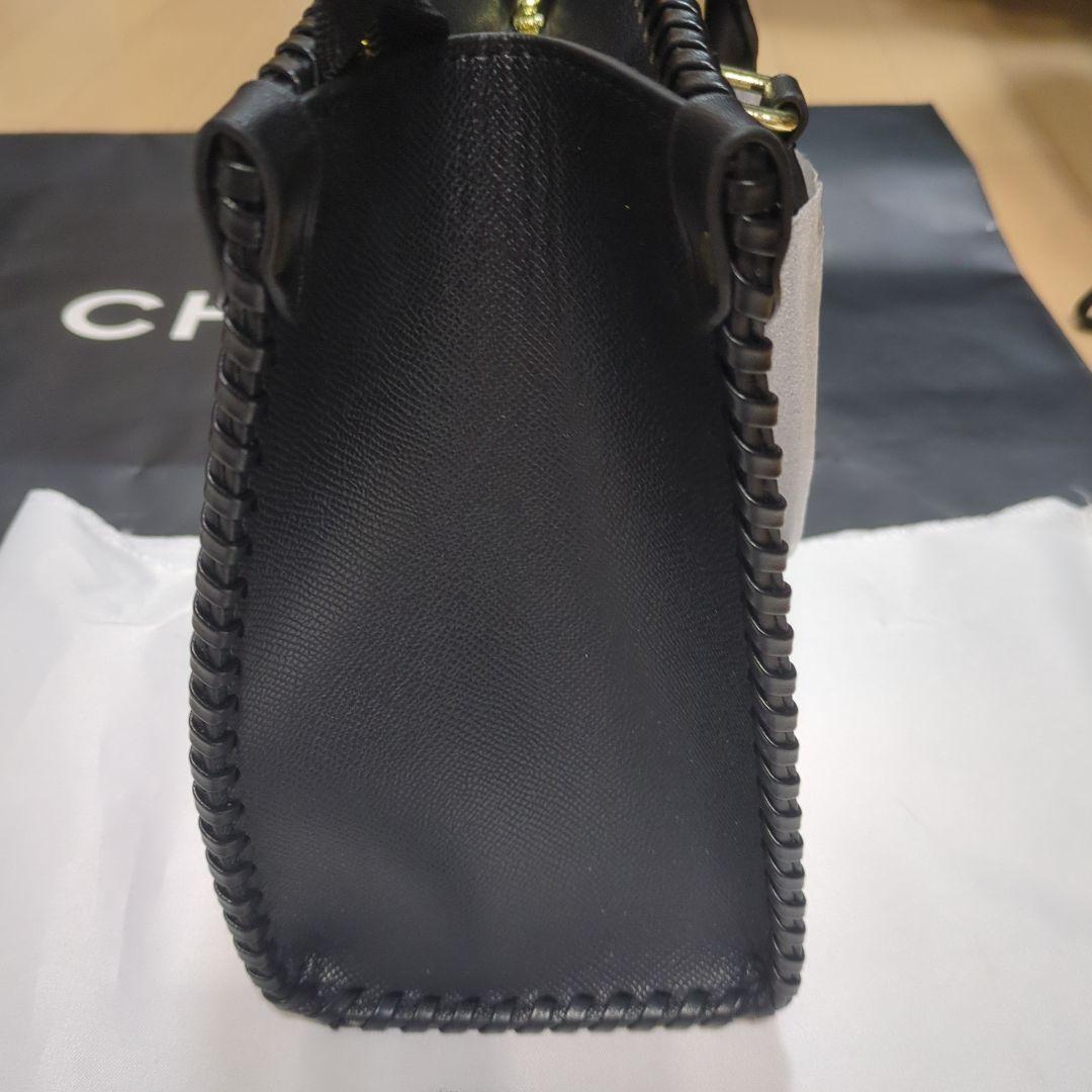 まぁりんページ CHANELノベルティ 花柄トートバッグ 黒/ピンク