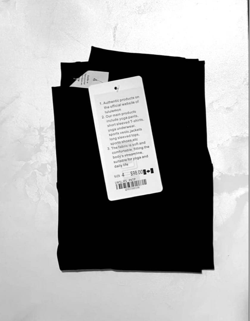 K♪新品　lululemon Align25 レギンス　黒 S(4)
