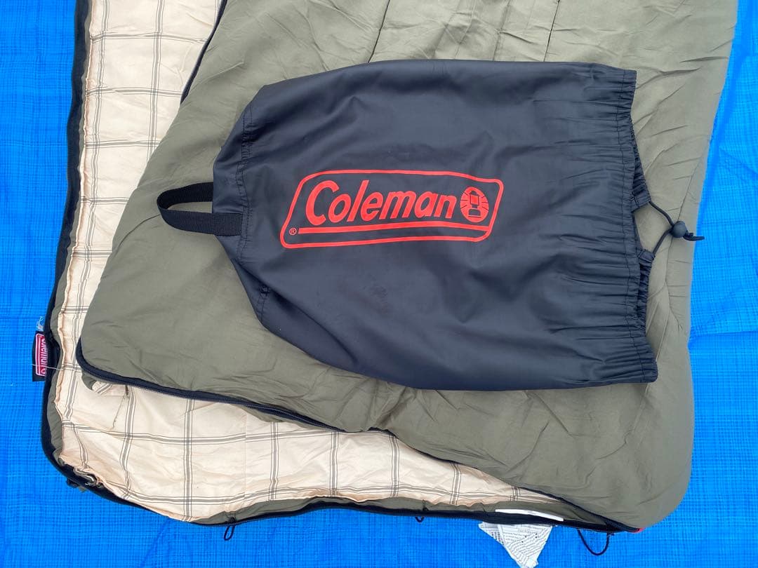 Coleman 寝袋 オリーブグリーン