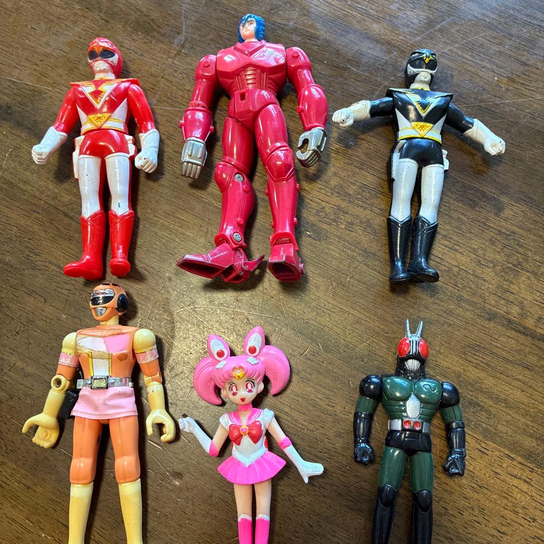 パワーレンジャー・仮面ライダー フィギュアセット 恐竜