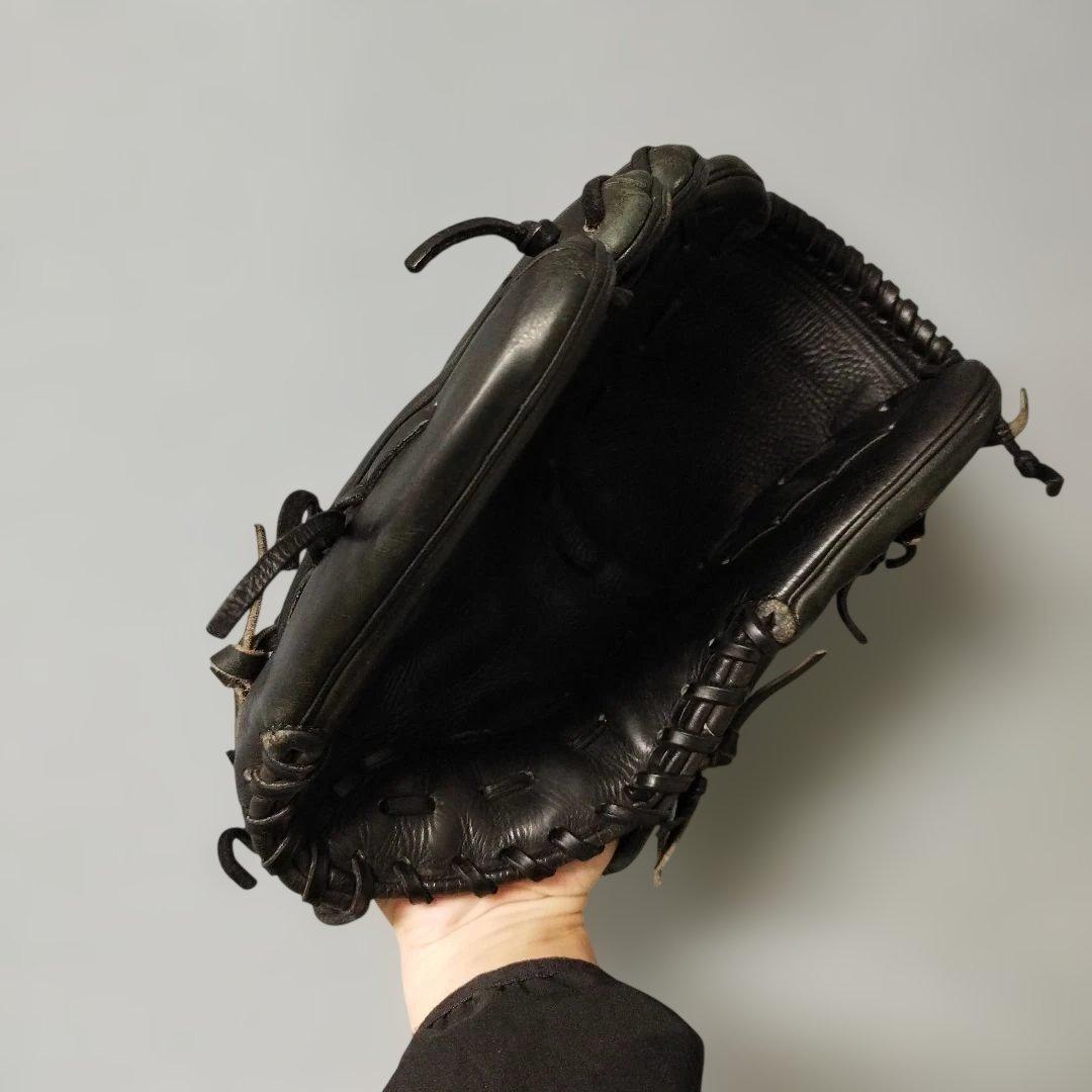 1295 デサント プロ実使用 横浜ベイスターズ 硬式 投手用グローブ 左投げ