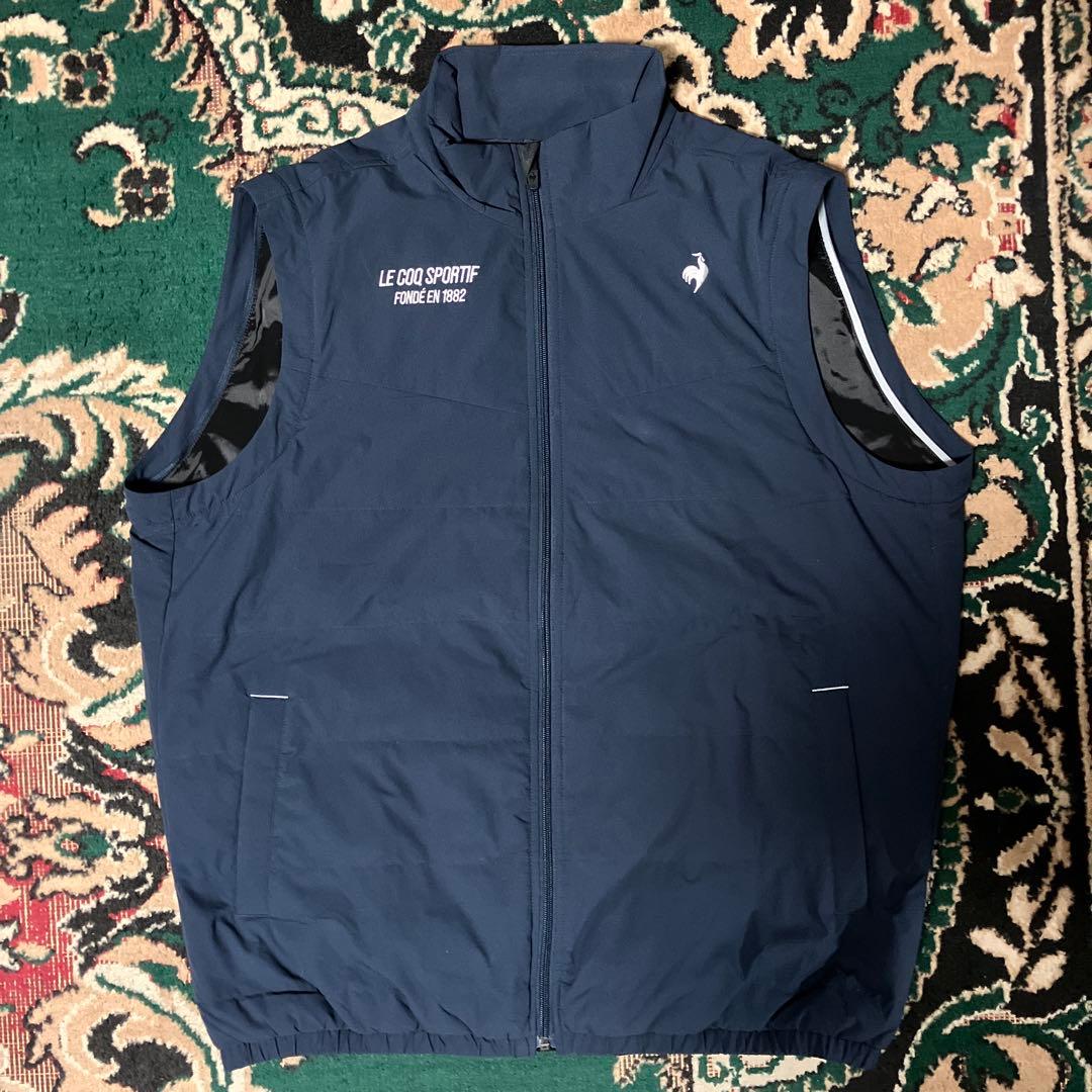 le coq sportif 2way ルコックゴルフ　LL中綿ブルゾンベスト