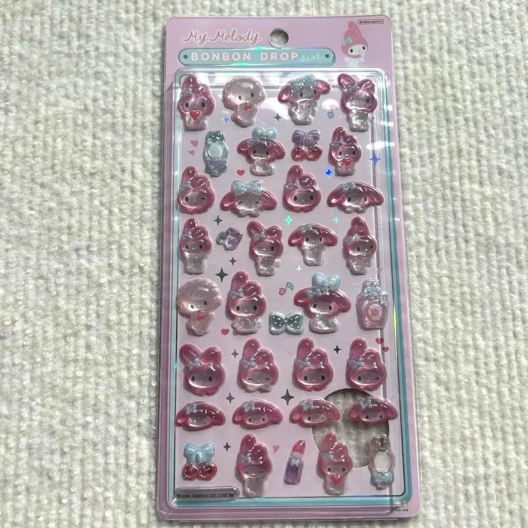 サンリオ　ボンボンドロップシール 10枚セット　国内正規品