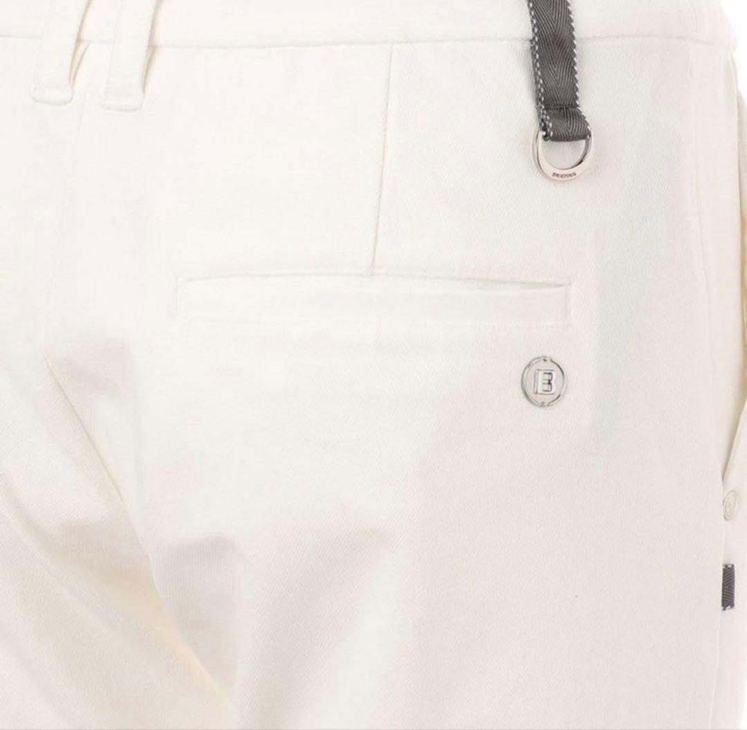ラスト1点　定番　スリムパンツ　ホワイト　サイズM 春夏　ストレッチ　新品タグ付