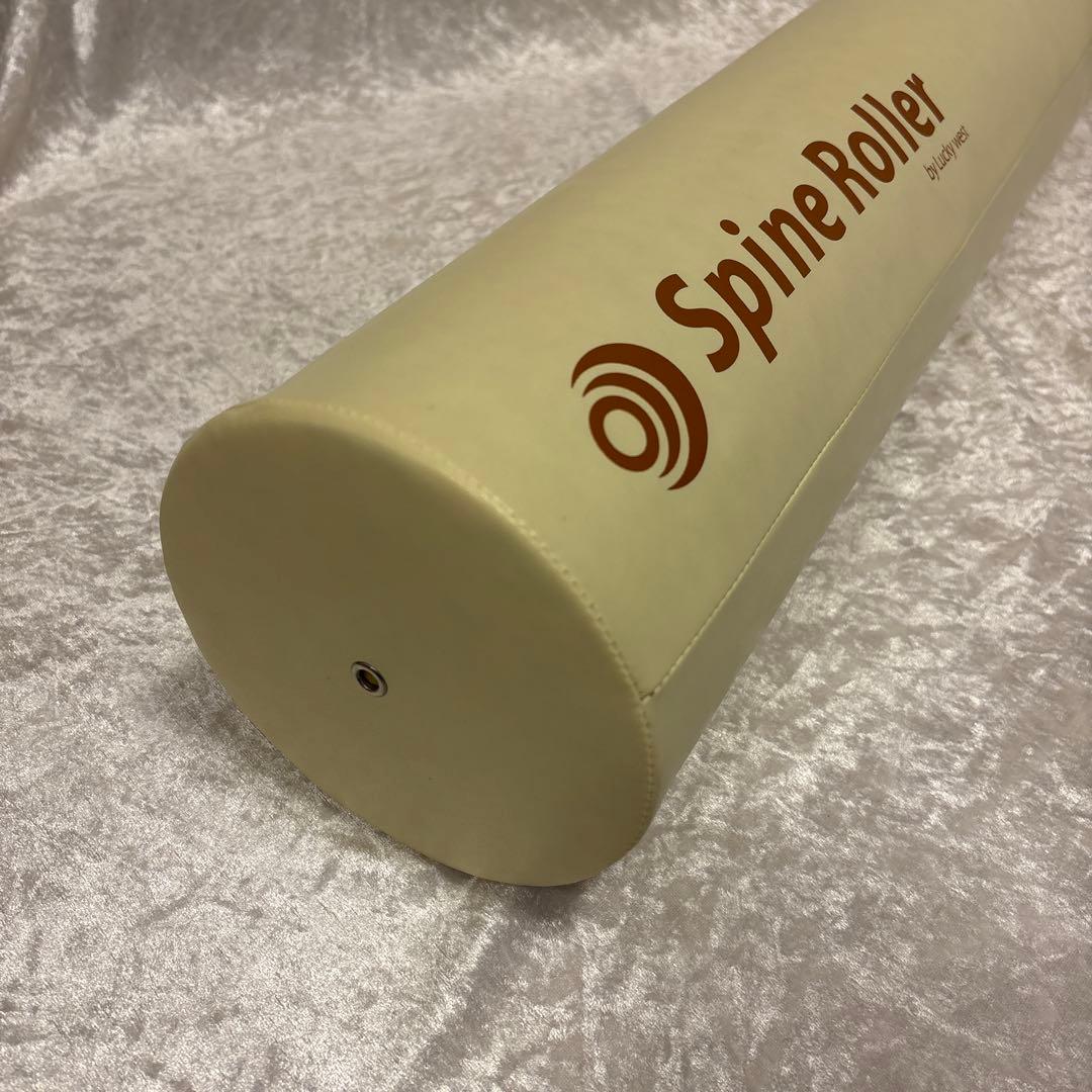 Lucky West Spine Roller ストレッチ、ヨガポール ベージュ