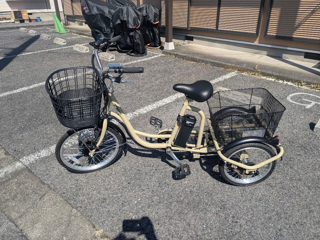 ミムゴ MG-TRM20APN 電動アシスト三輪自転車 美品 栃木県宇都宮