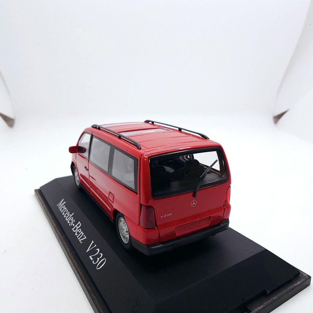 メルセデス ベンツ V230 1/43 ミニカー Vクラス 赤