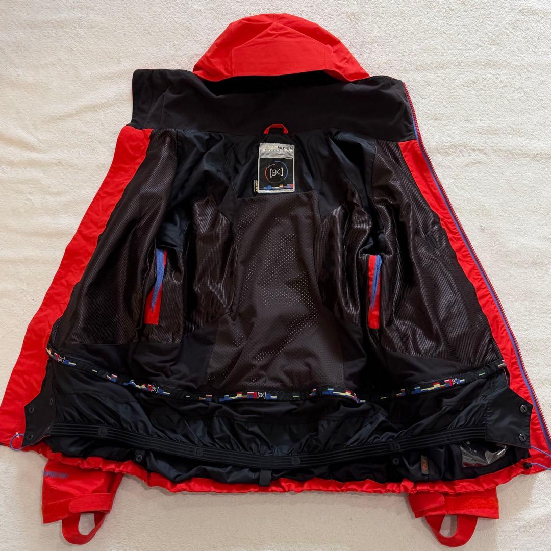 バートン AK 2L STAGGER JACKET GORE-TEX レッド M