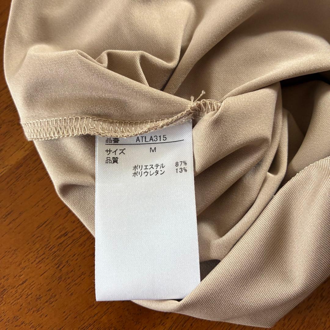 Admiral レディース テニスウェアTシャツ M ベージュ　ATLA315
