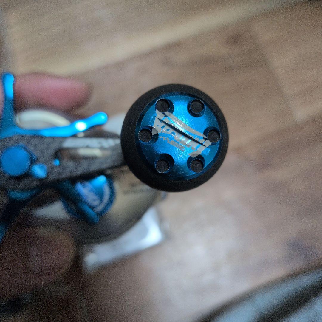 SHIMANO nium Mg DC ベイトリール　ZPIハンドル付き