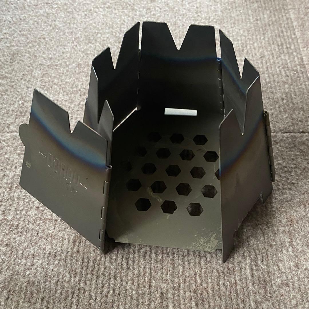 VARGO チタン ヘキサゴンウッドストーブ & チタニウムコンバーターストーブ