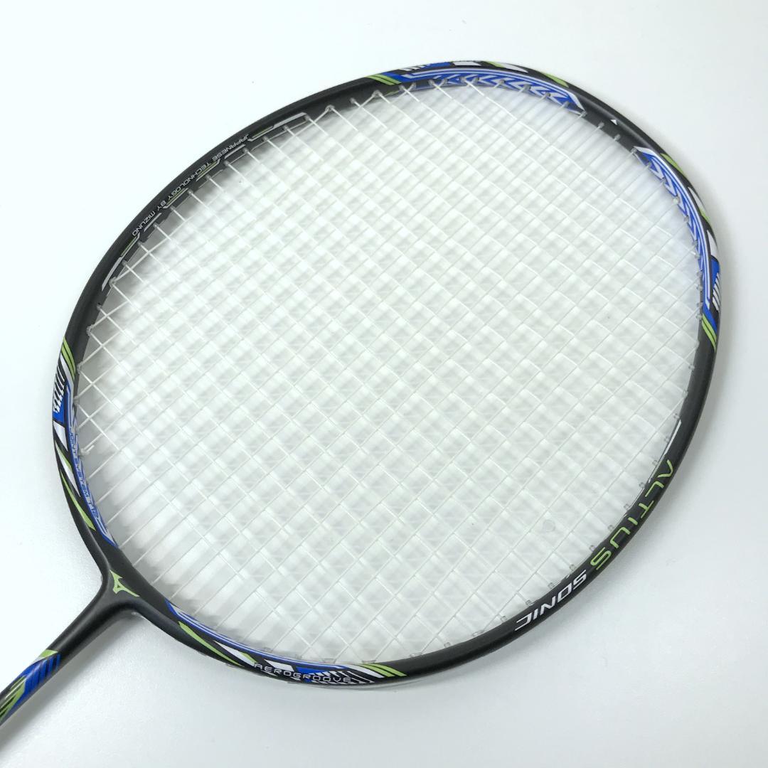 【美品】MIZUNO バドミントン ラケット ALTIUS SONIC 4U6G