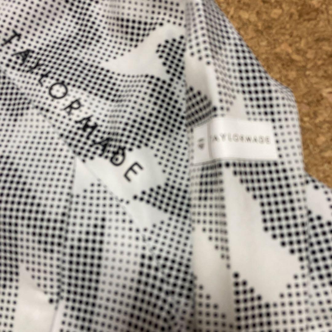 【美品】テーラーメイドtaylormadeゴルフウェアジャケットSレディース白黒