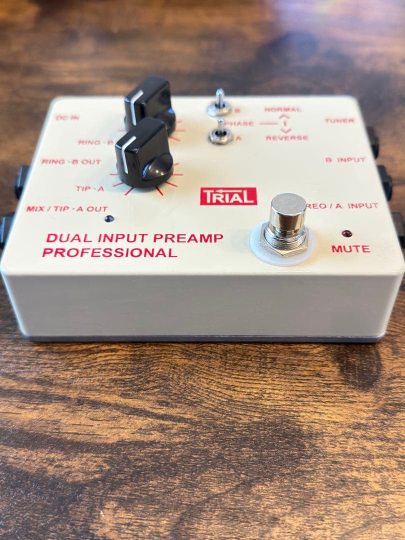 ギター TRIAL DUAL INPUT PREAMP PRO