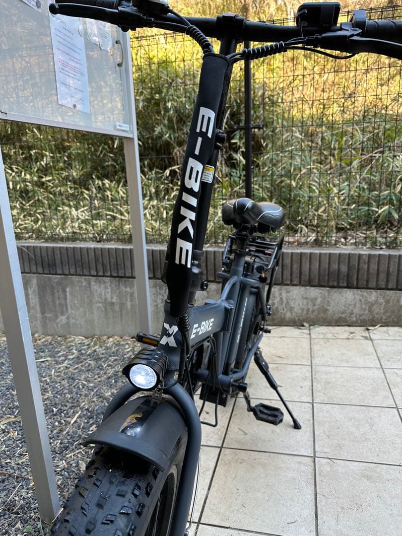ん*様 ファットバイク　20インチ　折り畳み電動自転車 FATBIKE 7段変速