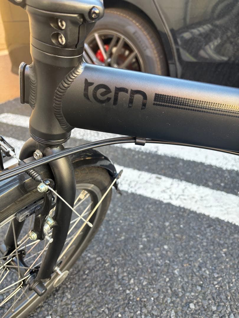 ターン　tern Link A7 折りたたみ自転車 アルミ 7段変速 ブラック