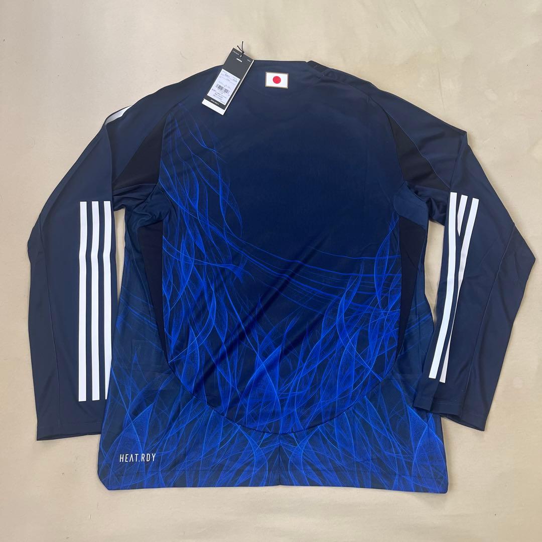サッカー日本代表 長袖ユニフォーム オーセンティック XLサイズ