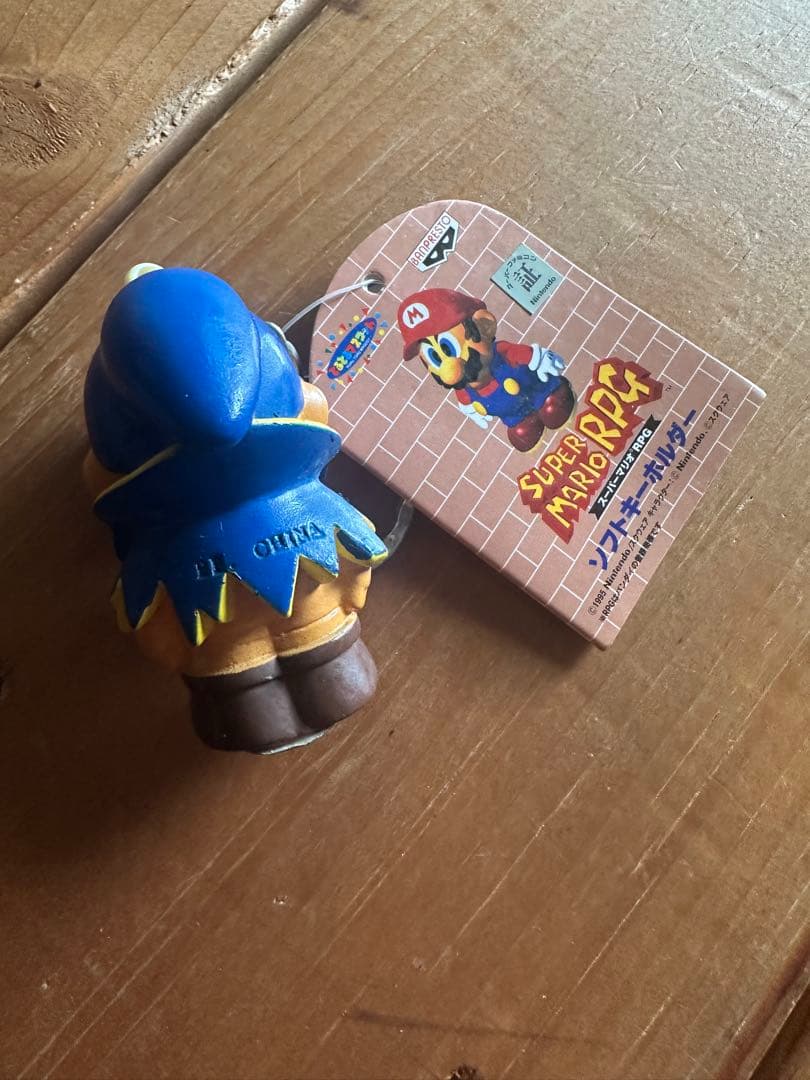当時物 スーパーマリオRPG ジーノ ソフビキーホルダー スーパーファミコン