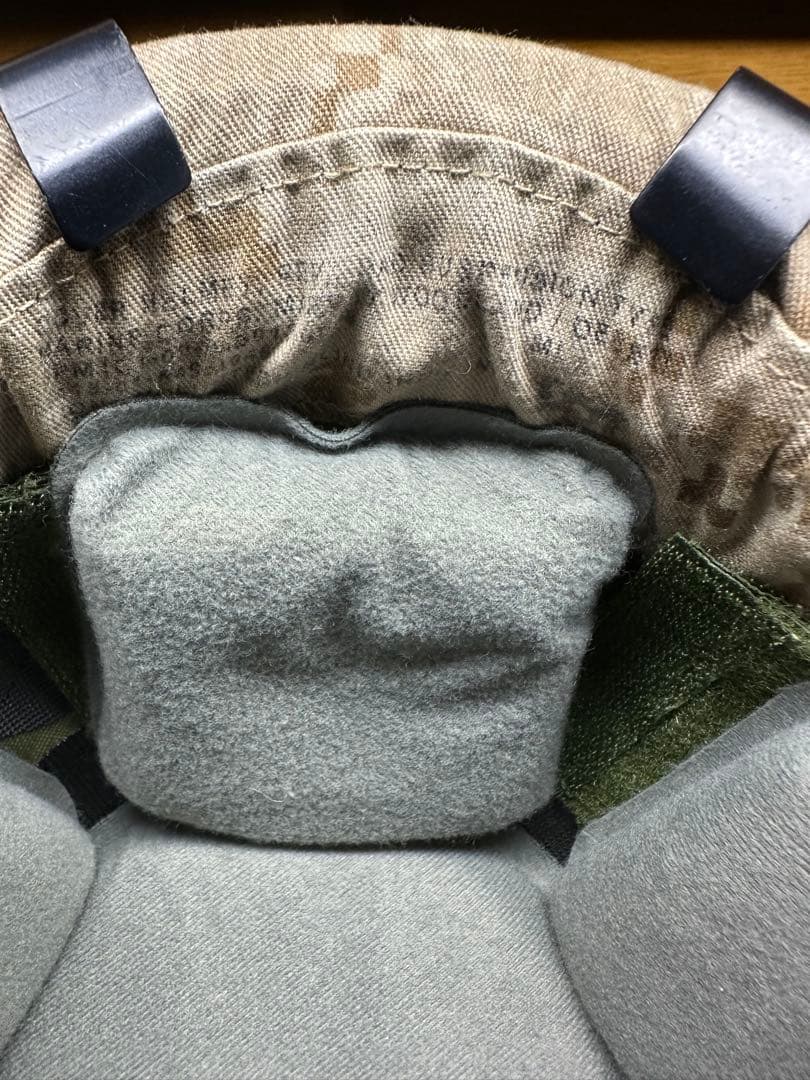 海兵隊 実物 USMC 官給品 LWH ヘルメット Mサイズ セット
