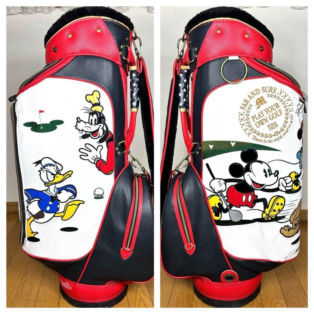 【希少・限定】スリクソン × ディズニーコラボ キャディバッグ ミッキー