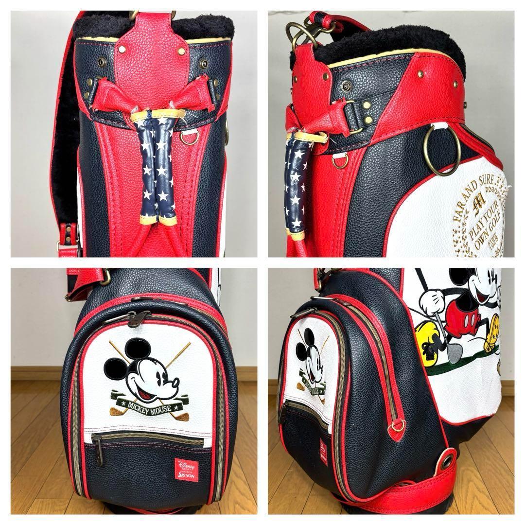 【希少・限定】スリクソン × ディズニーコラボ キャディバッグ ミッキー
