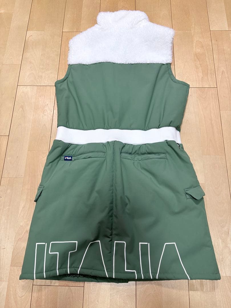 FILA GOLF レディースワンピース L グリーン