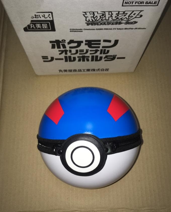 丸美屋 ポケモン オリジナルシールホルダー スーパーボール 懸賞 非売品