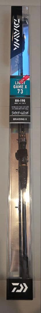DAIWA　LIGHT GAME X 73 HH-190