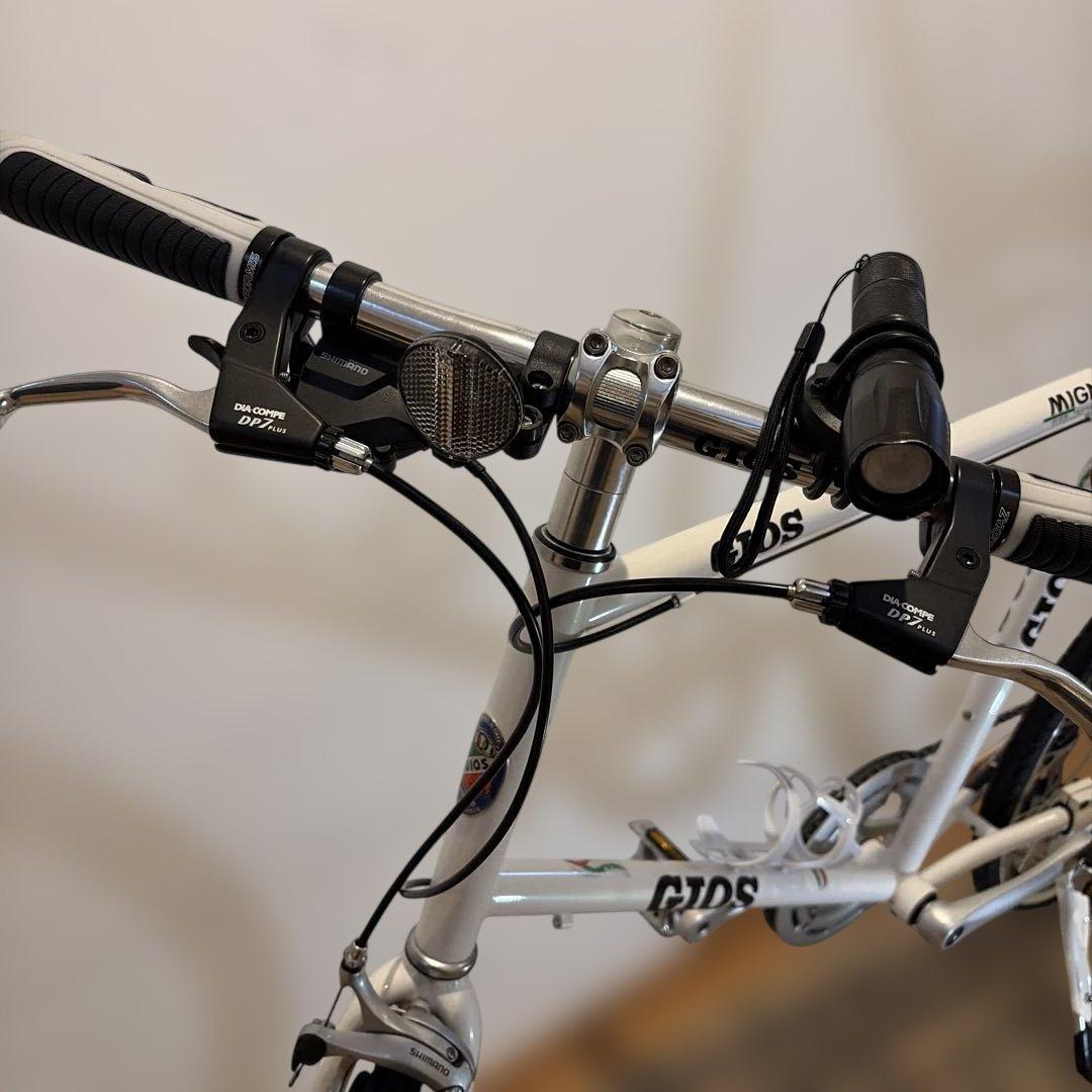 6000円引　GIOS MIGNON ホワイト ミニベロ　510 手渡し