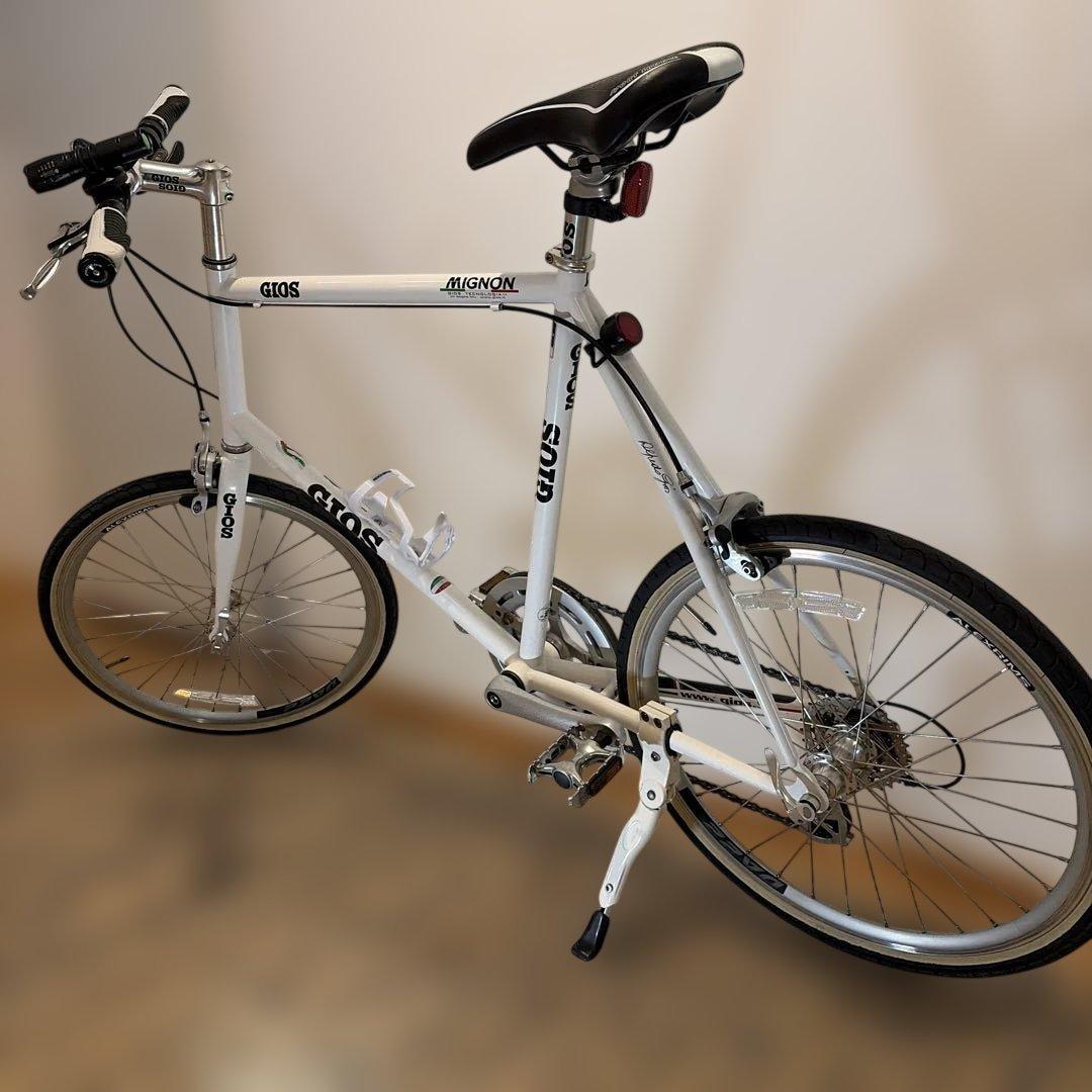 6000円引　GIOS MIGNON ホワイト ミニベロ　510 手渡し