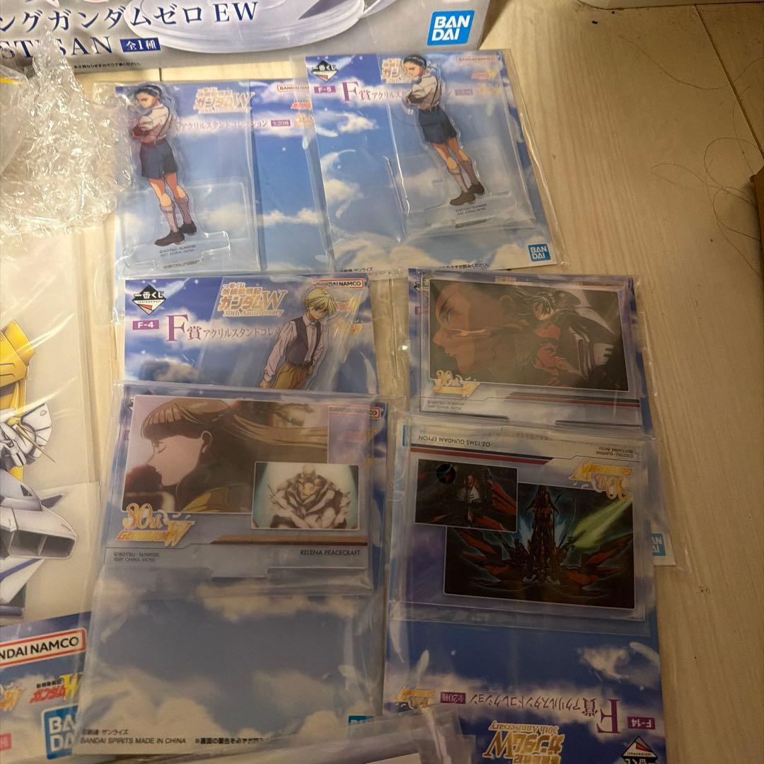 一番くじ　新機動戦記ガンダムW ラストワン含む計31点