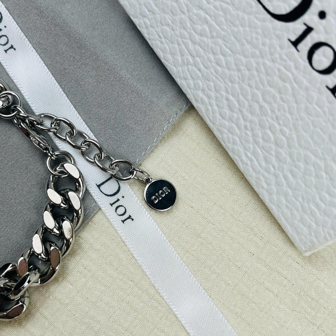 DIOR ディオール CDチェーンリンク ブレスレット シルバー ノベルティ