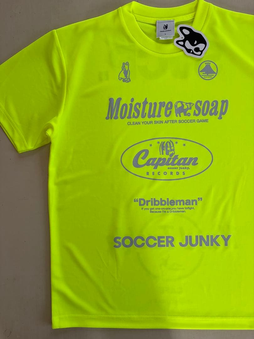 新品タグ付き　メンズL SoccerJunky サッカージャンキー　セットアップ