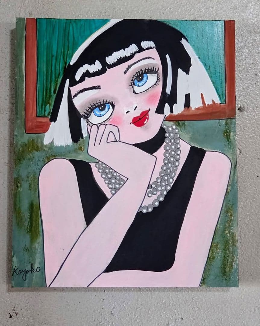 Koyoko 女性の肖像画 ポップアート