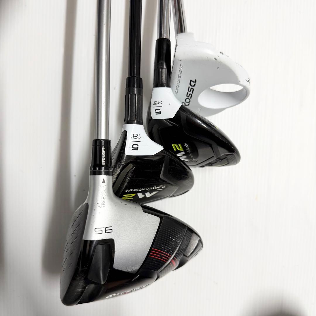 TaylorMade M4 M2 クラブセット テーラーメイド　ゴルフセット