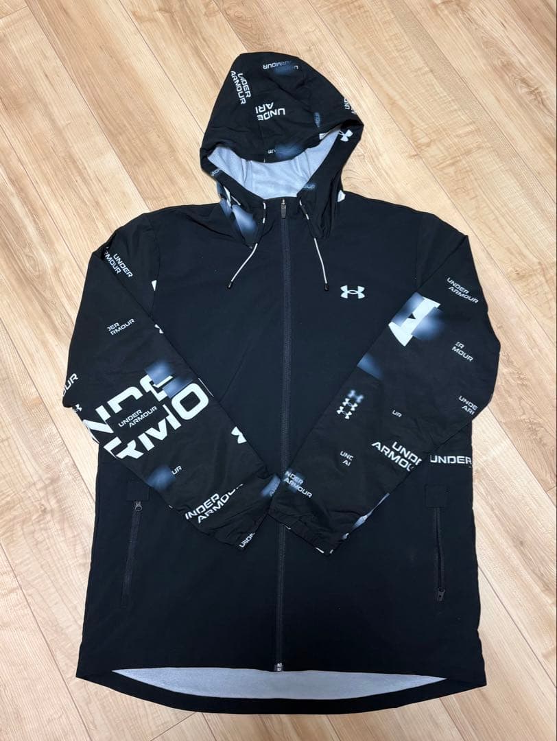 UNDER ARMOUR トリコット ライン ウーブン ジャケット 2XL 上下